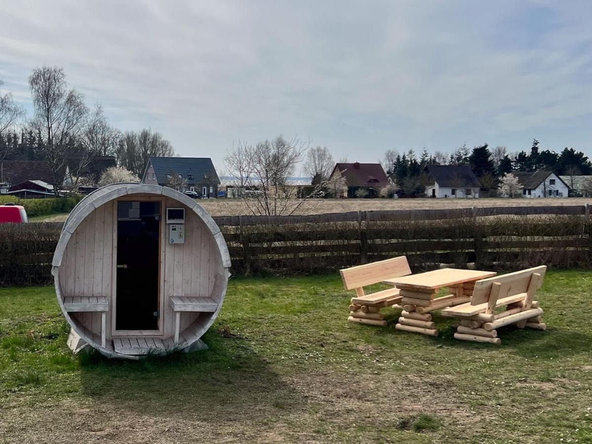 Ferienhaeuser Insel Usedom Haus Samara 8 - Blick Aufs Achterwasser! Whirlpool Und Sauna Lutow Exterior photo